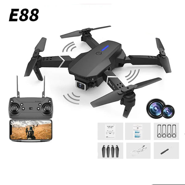 4K Drone 1080P Wide-Angle Camera