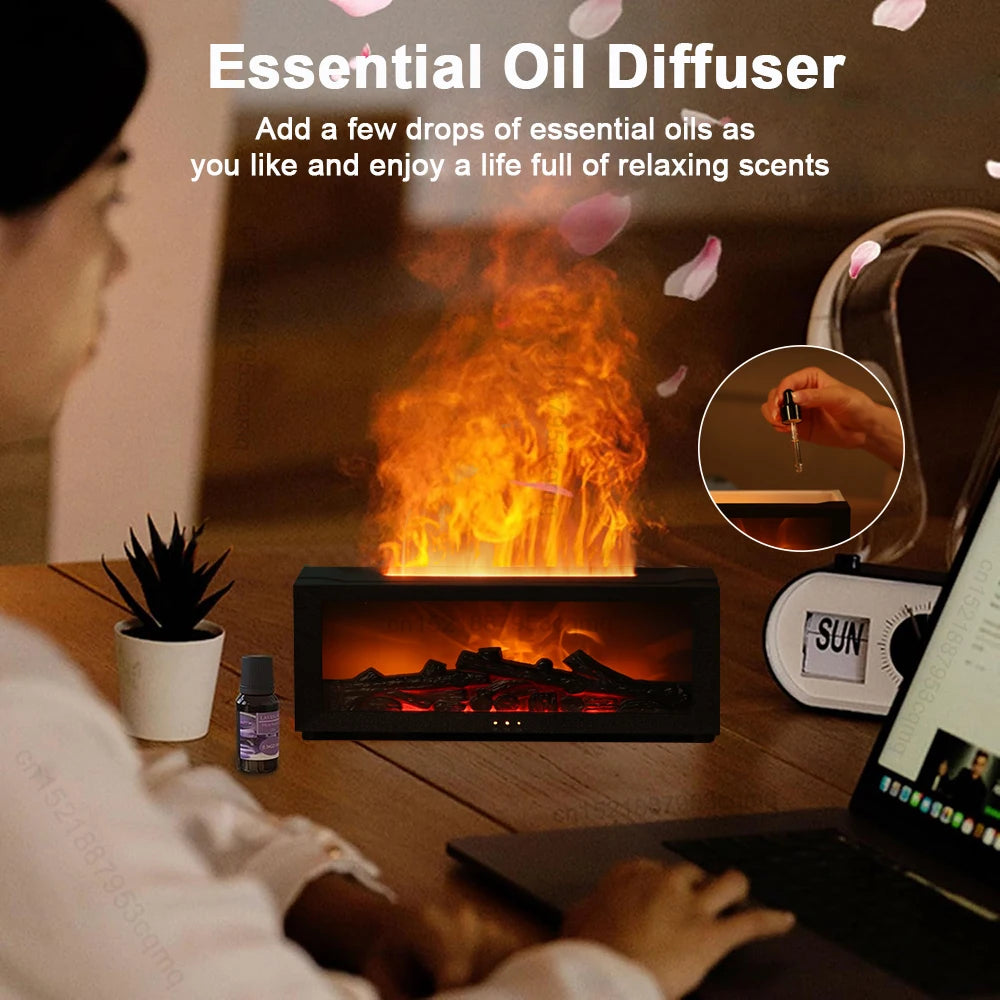 Ultrasonic Air Humidifier Fragrance Diffuser LED Light