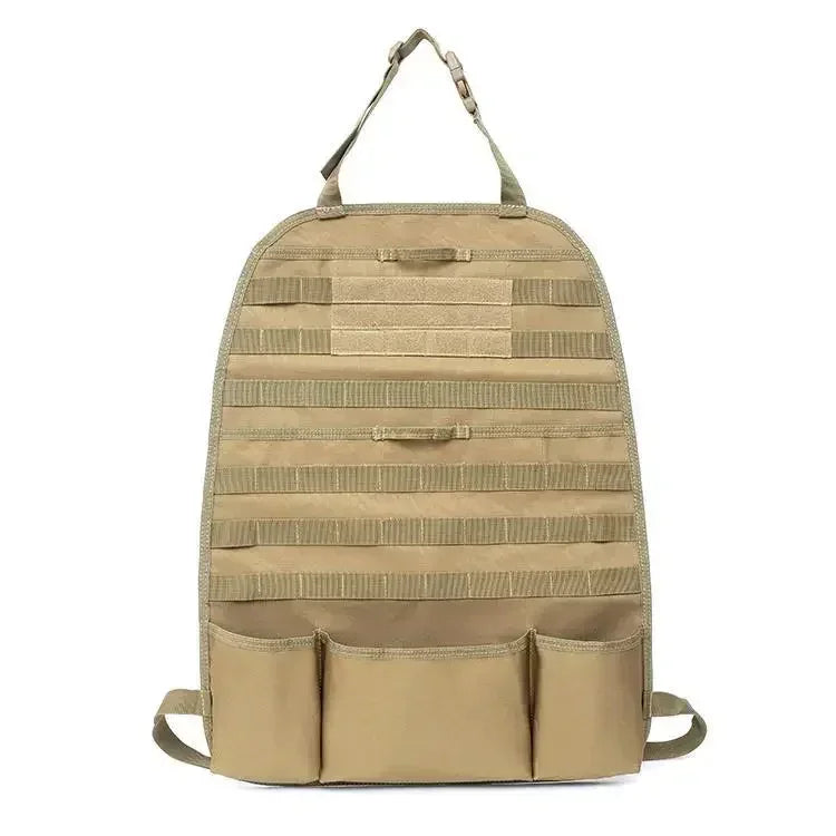 Vehicle Seat Protector With Molle Storage
