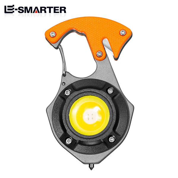 ESMARTER Flashlight Keychain for Emergency Use