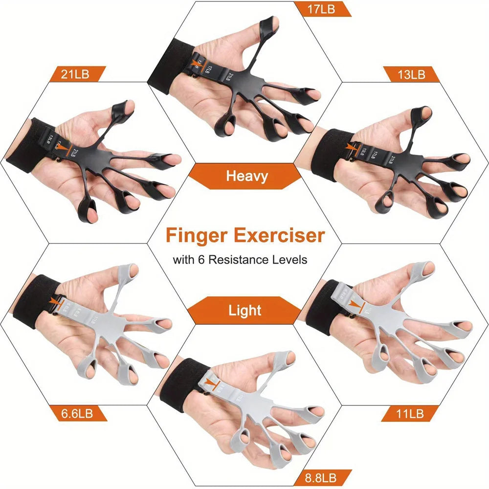Hand Grips Finger Training Adjustable Resistance Workout