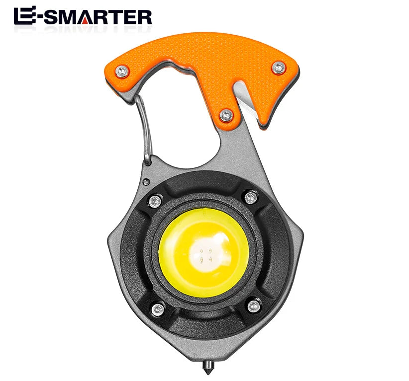 ESMARTER Flashlight Keychain for Emergency Use