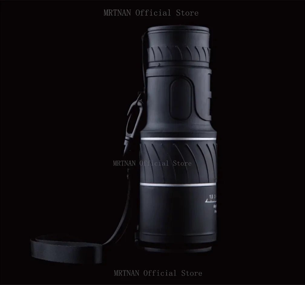 Rubber-Coated Monocular with Dual Focus