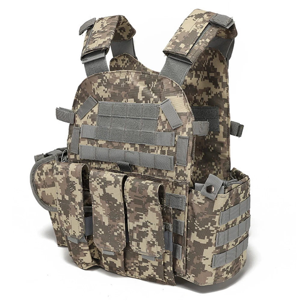Nylon Chest Rig Molle Vest Combat Waistcoat