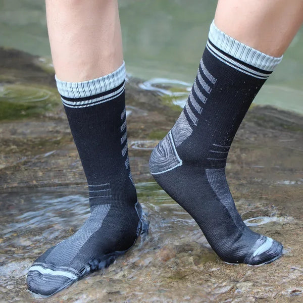 Breathable Waterproof Socks for Cold Hiking Adventures