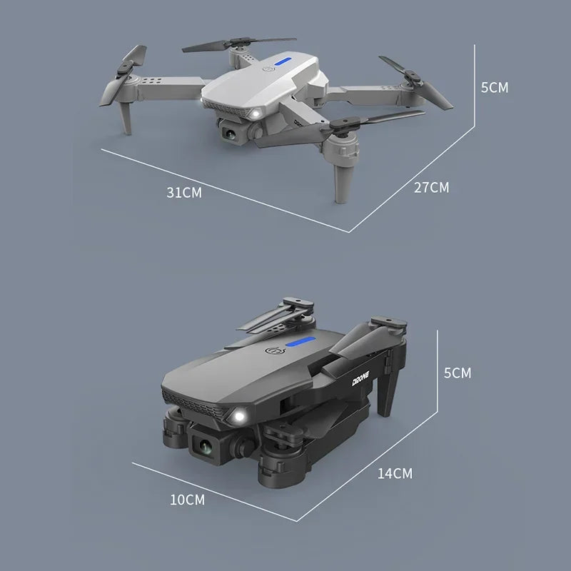 4K Drone 1080P Wide-Angle Camera