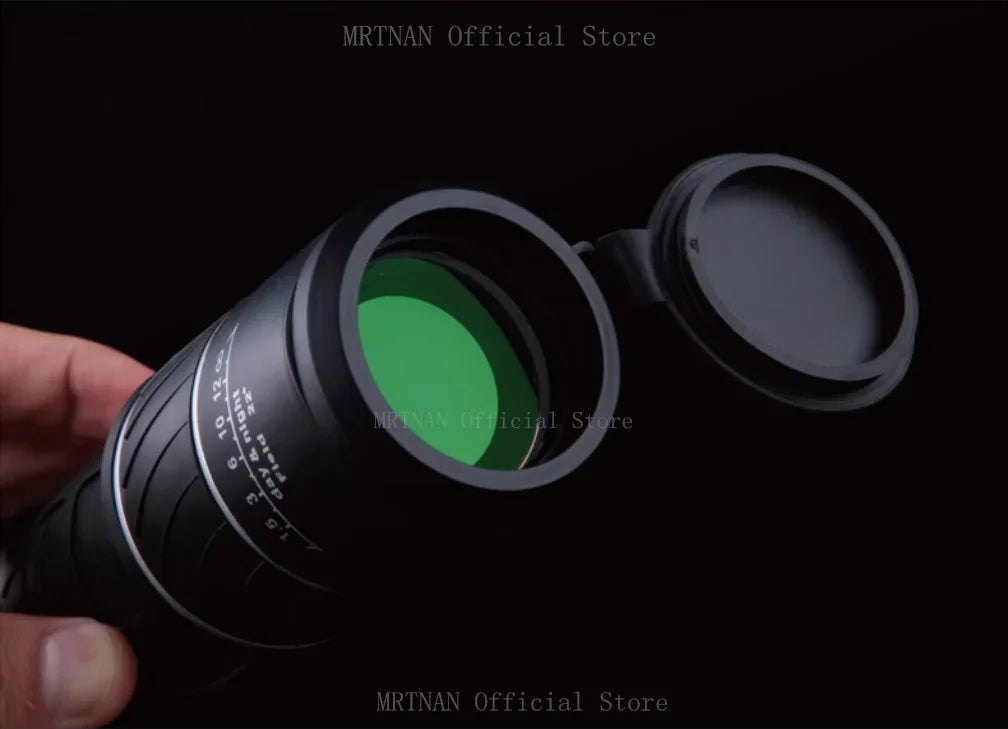 Rubber-Coated Monocular with Dual Focus