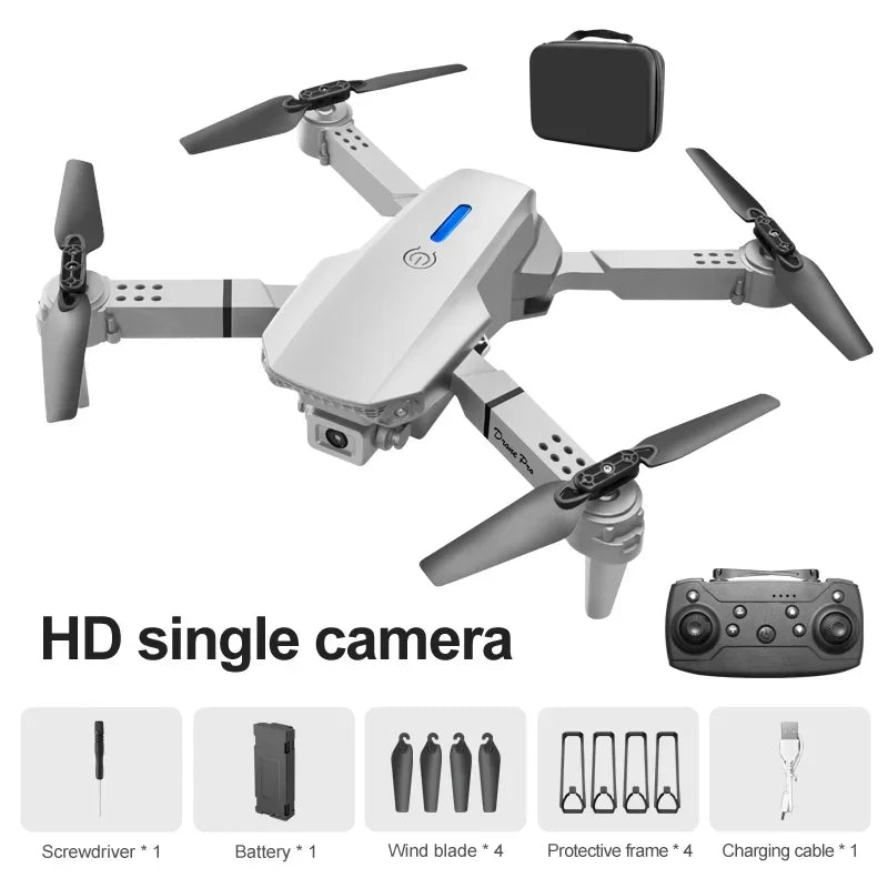 4K Drone 1080P Wide-Angle Camera
