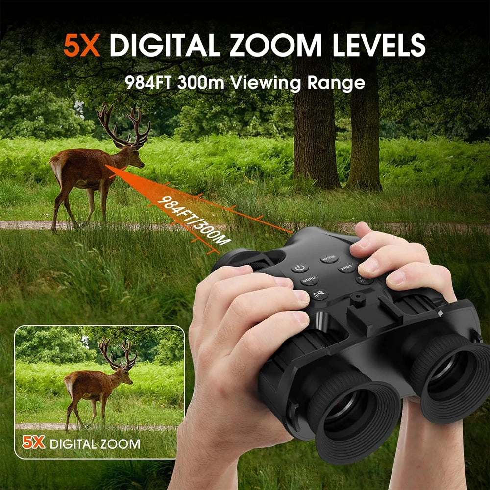 Infrared Night Vision Hunting Binoculars HD