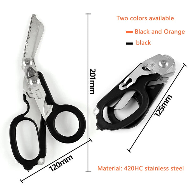 Multifunction Scissors for Outdoor Survival Kits