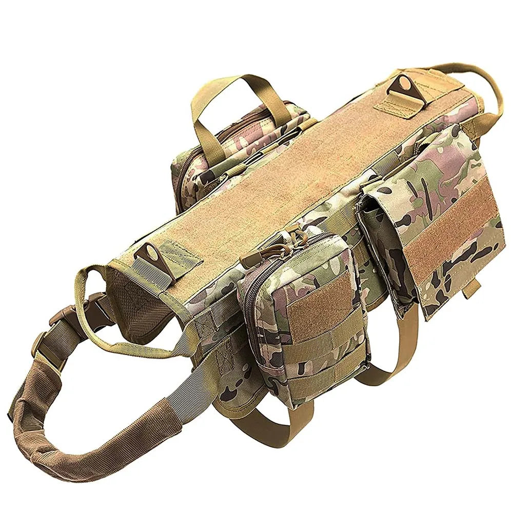 Camouflage Dog Harness for German Shepherds