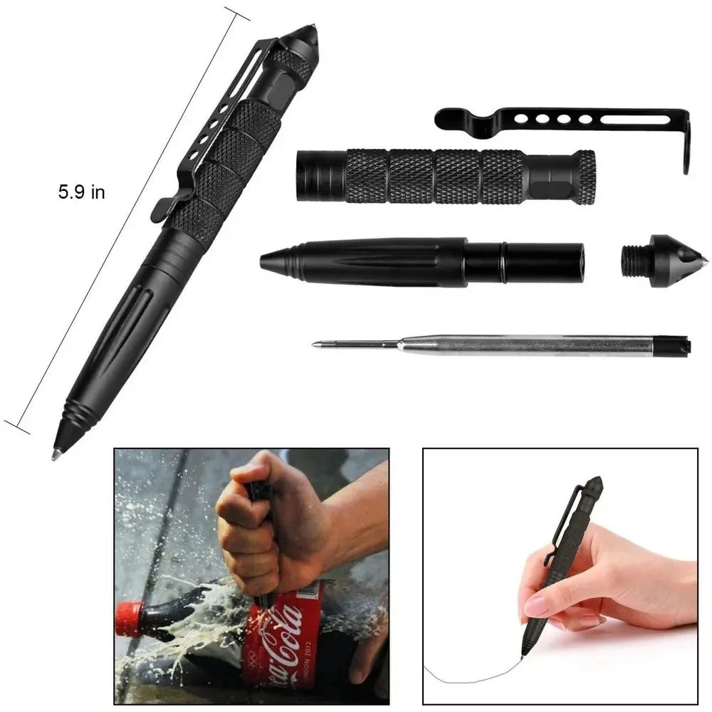 Tactical Military Pen with Glass Breaker