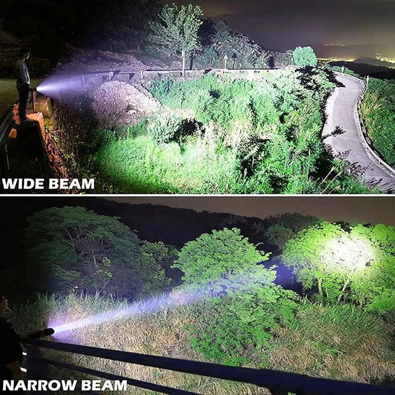 Ultra Bright Tactical Rechargeable LED Flashlight