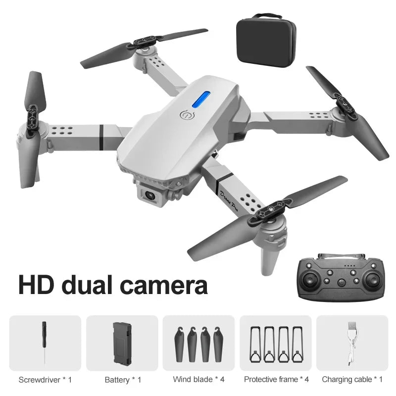 4K Drone 1080P Wide-Angle Camera