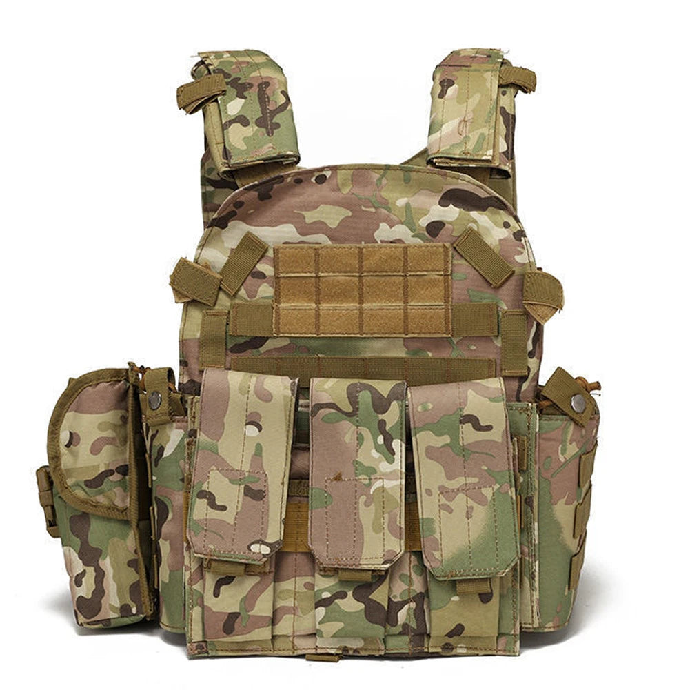 Nylon Chest Rig Molle Vest Combat Waistcoat