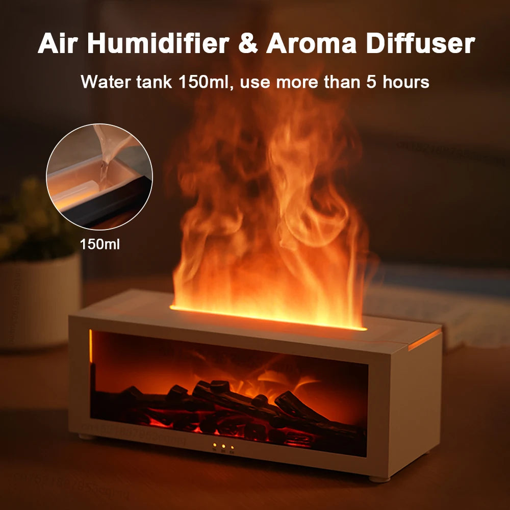 Ultrasonic Air Humidifier Fragrance Diffuser LED Light