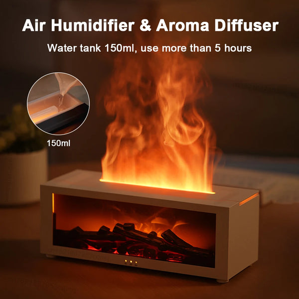 Ultrasonic Air Humidifier Fragrance Diffuser LED Light