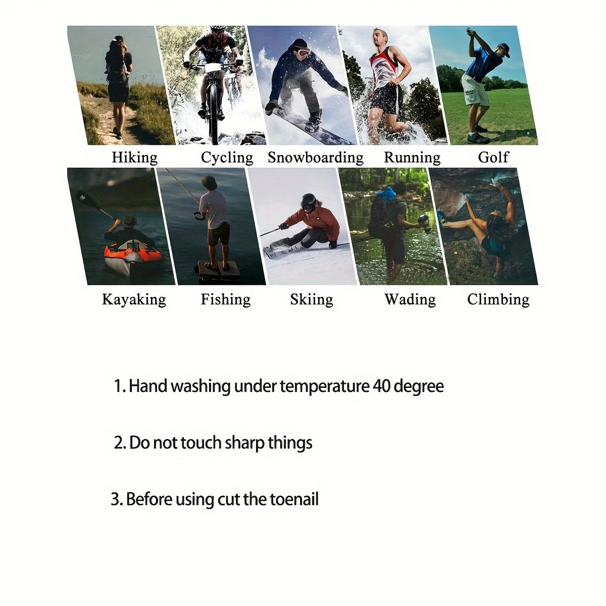 Breathable Waterproof Socks for Cold Hiking Adventures