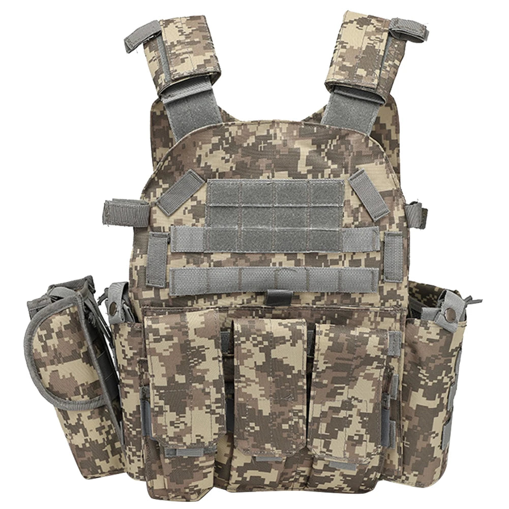 Nylon Chest Rig Molle Vest Combat Waistcoat