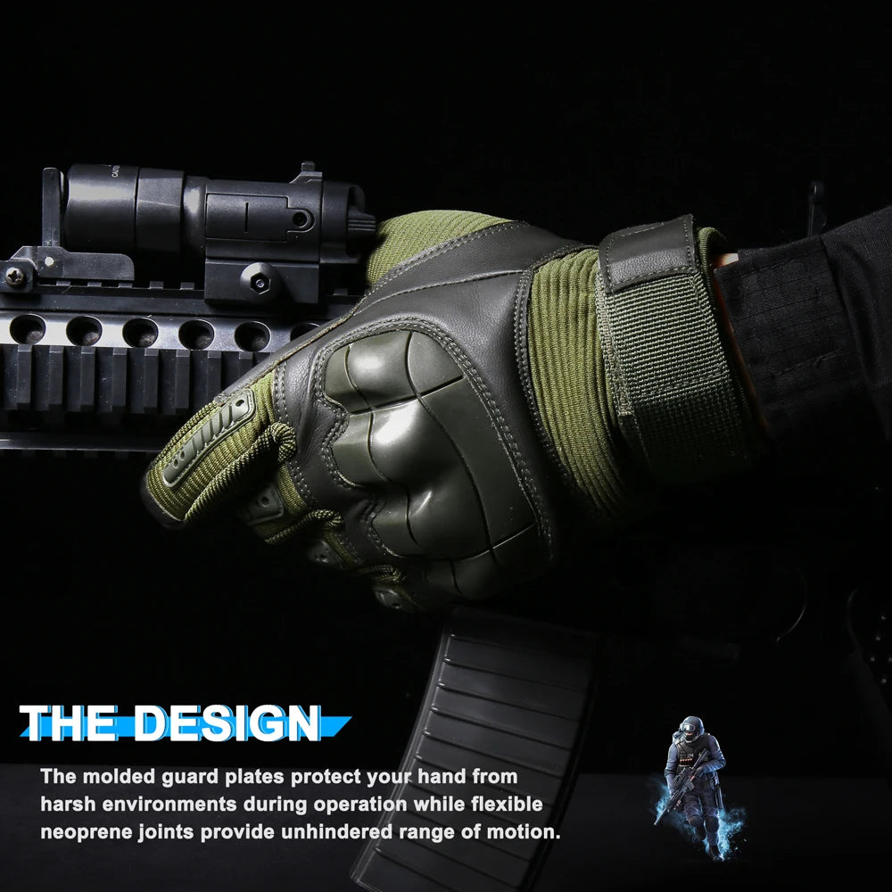 Tactical Combat Gloves Touchscreen Airsoft Hiking