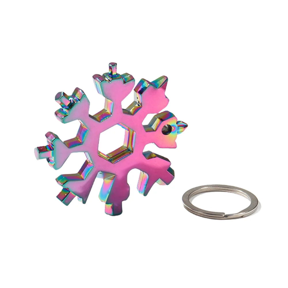 18-in-1 Snowflake Wrench Multi-Tool