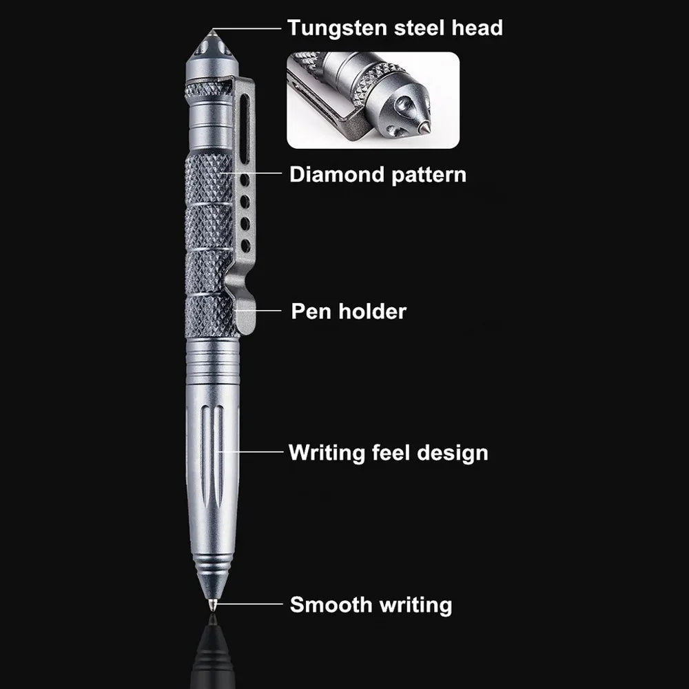 Tactical Military Pen with Glass Breaker
