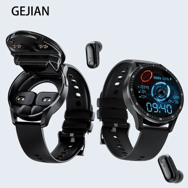 GEJIAN X7 Wireless Dual Headset Smartwatch