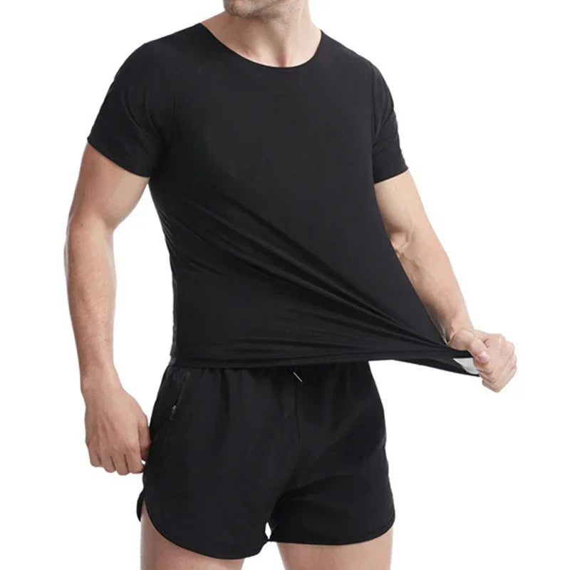 Belly Control Slimming Sauna T-shirt