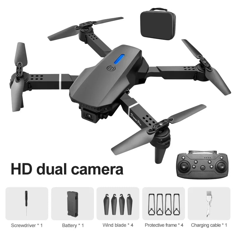 4K Drone 1080P Wide-Angle Camera