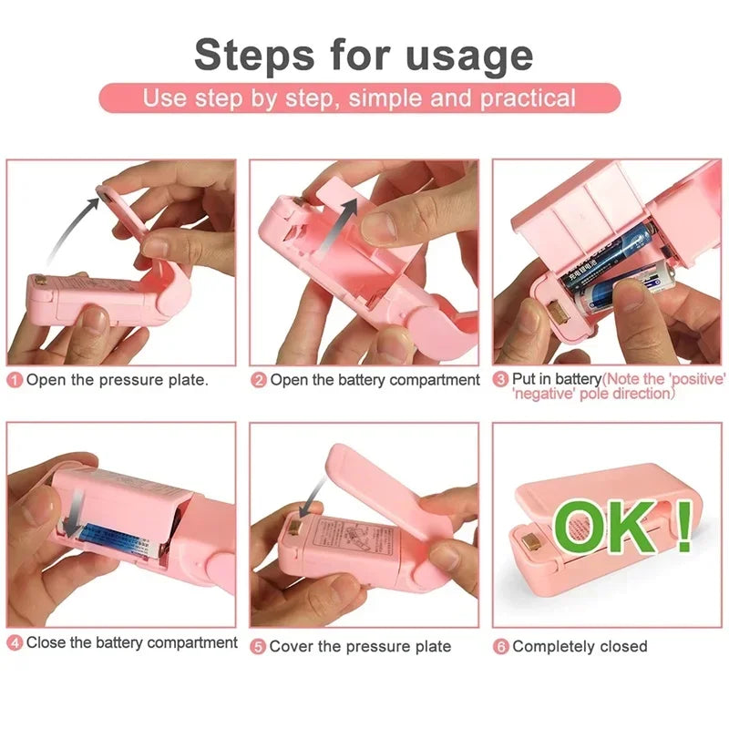 Portable Thermal Food Bag Heat Sealer