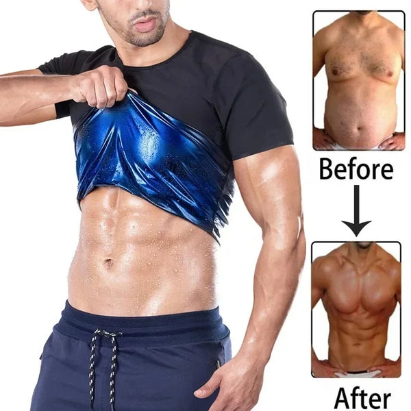 Belly Control Slimming Sauna T-shirt