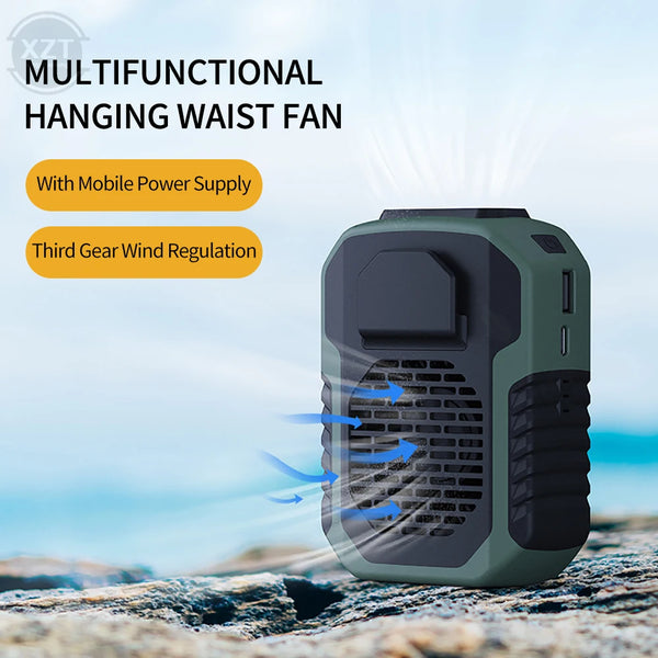 Portable Waist Clip Fan for Cooling