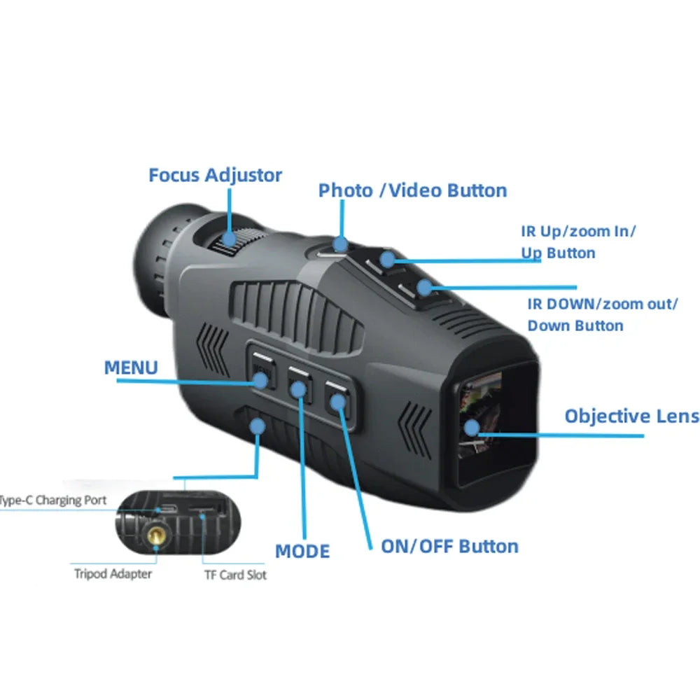 Night Vision Monocular for Outdoor Use