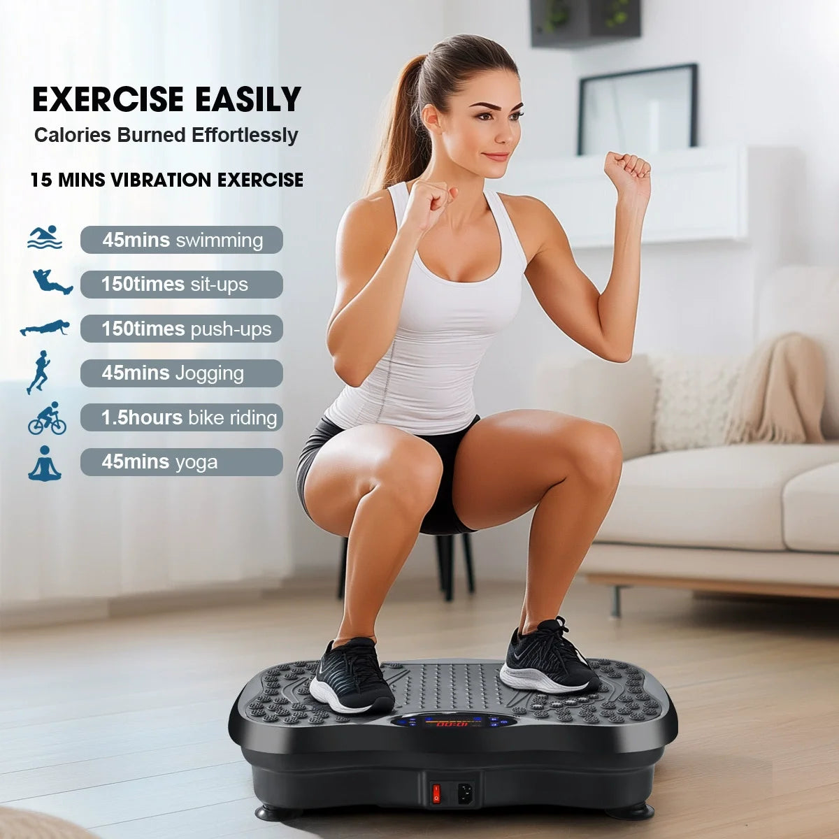 Whole Body Vibration Machine Fat Loss Workout