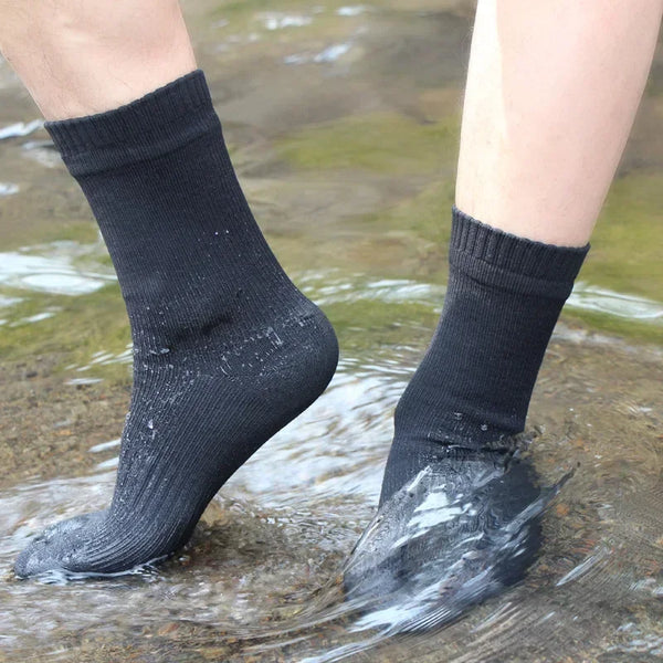 Breathable Waterproof Socks for Cold Hiking Adventures