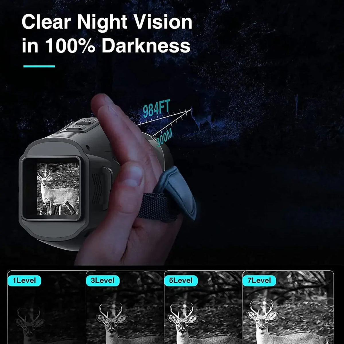 Night Vision Monocular for Outdoor Use