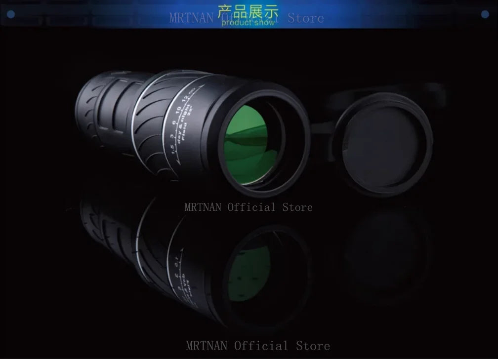 Rubber-Coated Monocular with Dual Focus