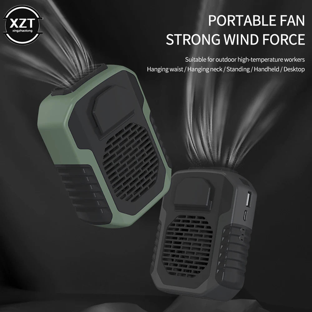 Portable Waist Clip Fan for Cooling