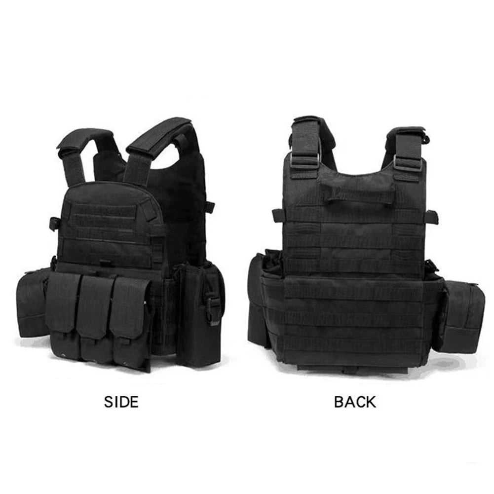 Nylon Chest Rig Molle Vest Combat Waistcoat