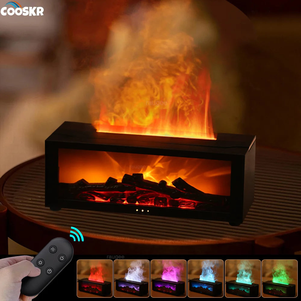 Ultrasonic Air Humidifier Fragrance Diffuser LED Light