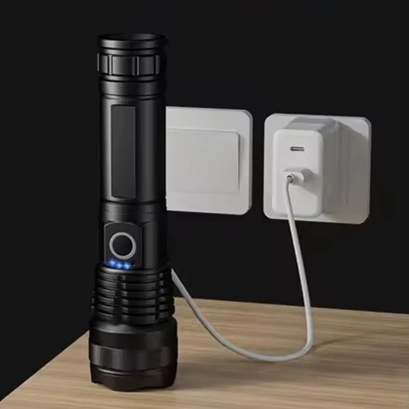 Ultra Bright Tactical Rechargeable LED Flashlight