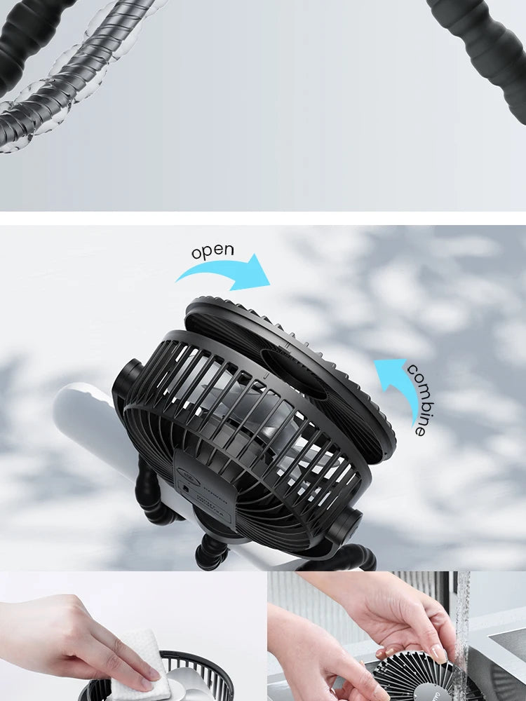 Gaiatop™ Octopus Stroller Fan