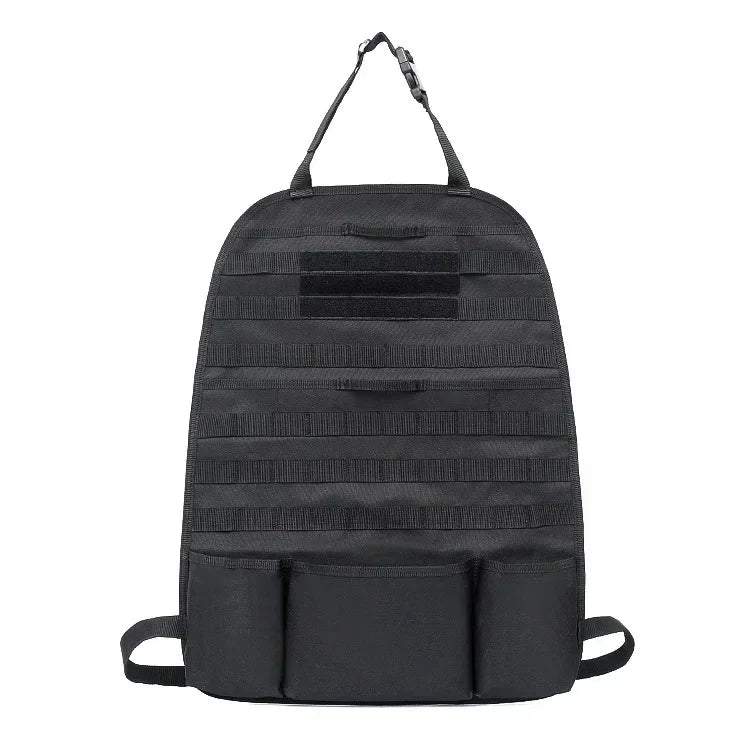 Vehicle Seat Protector With Molle Storage