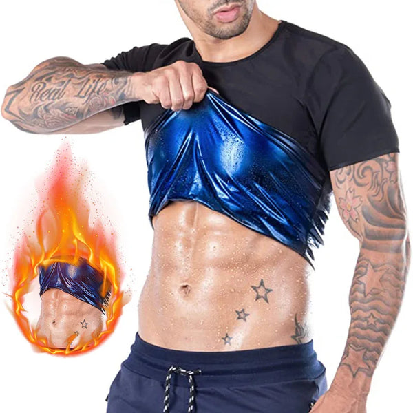 Belly Control Slimming Sauna T-shirt