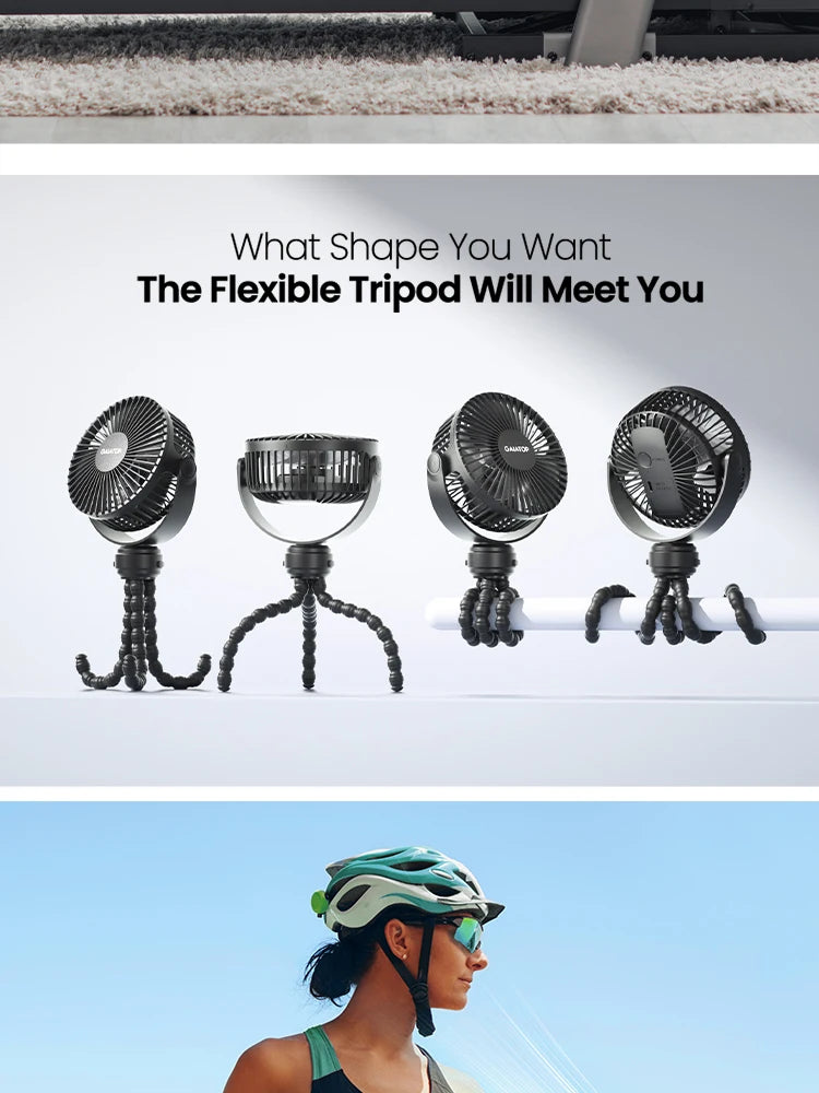 Gaiatop™ Octopus Stroller Fan