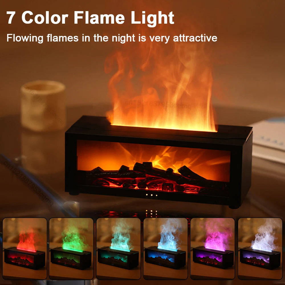 Ultrasonic Air Humidifier Fragrance Diffuser LED Light