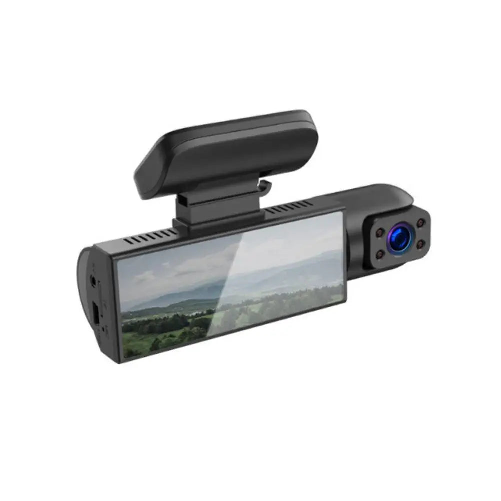 Dual Lens Dash Cam With IR Night Vision