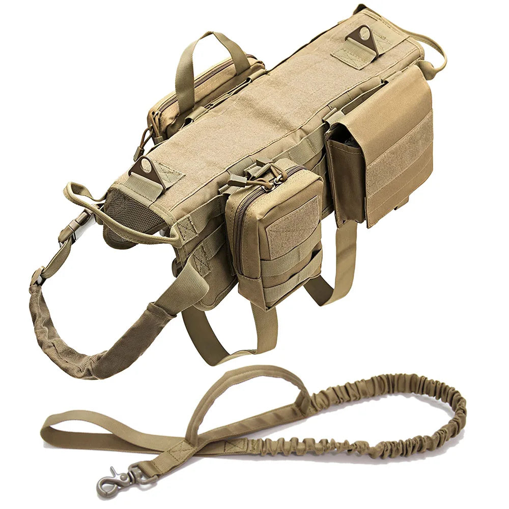 Camouflage Dog Harness for German Shepherds